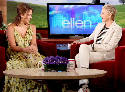 Ellen DeGeneres, Jessica Alba Ellen DeGeneres, Jessica Alba